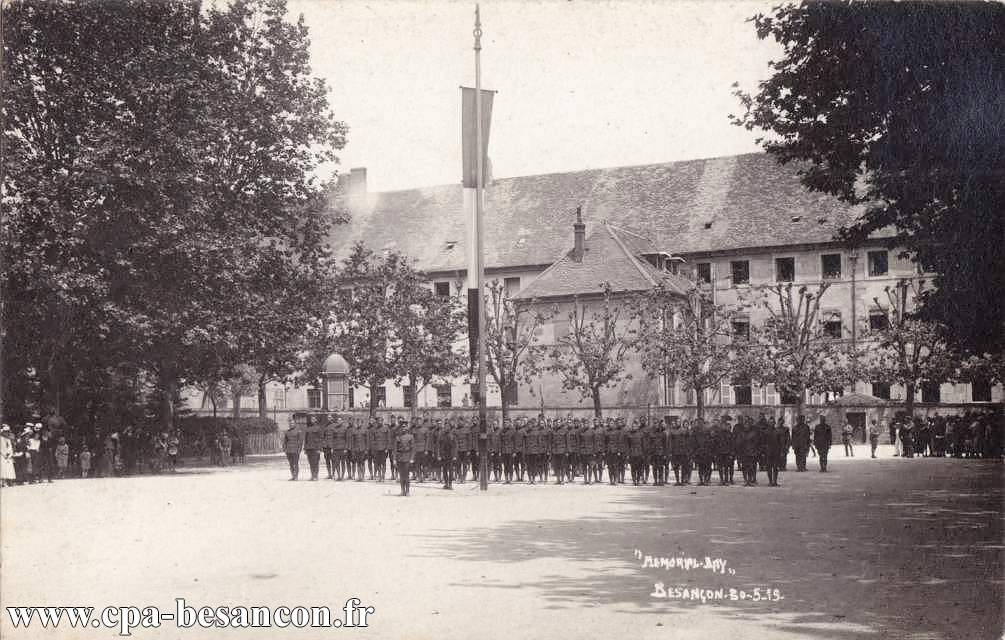 BESANÇON - Chamars - Souvenir du "Memorial-Day" - 30 mai 1919